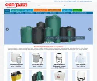 Chemtainer.com Screenshot