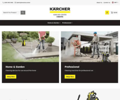Chemtec.co.uk(Karcher Products) Screenshot