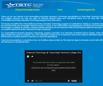 Chemtech.org(Chemical Technology Chemistry Degree) Screenshot