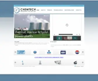 Chemtechvalves.com(Chemtech valves) Screenshot
