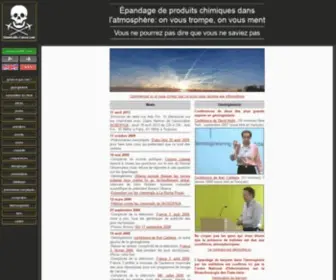 Chemtrails-France.com(Chemtrails) Screenshot