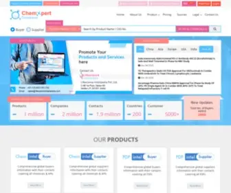 ChemXpert.in(Global Buyer/Suppliers of Api and Chemicals) Screenshot