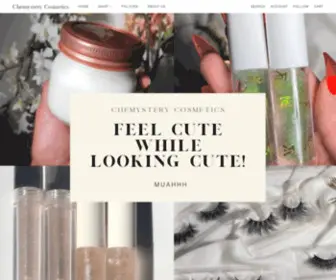 Chemysterycosmetics.com(Chemystery Cosmetics) Screenshot