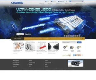 Chenbro.com(Index) Screenshot
