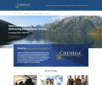 Chenega.com(We are chenega. core services & expertise chenega) Screenshot
