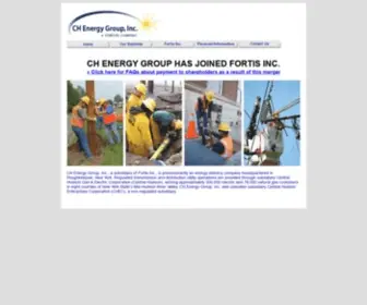 Chenergygroup.com(CH Energy Group) Screenshot