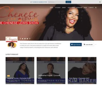 Cheneselewisshow.com(The Chenese Lewis Show) Screenshot