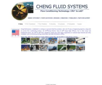 Chengfluid.com(Cheng Fluid Systems) Screenshot