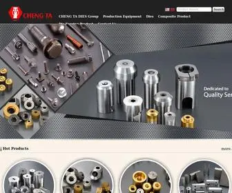 Chengta.com.tw(Cheng Ta Toolings Metal) Screenshot