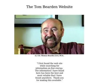 Cheniere.org(The Tom Bearden Website) Screenshot