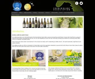 Chenin.co.za(Chenin Blanc Association of South Africa) Screenshot