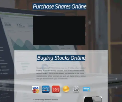 Chenitmarketing.com(About Purchase Shares Online Our company) Screenshot