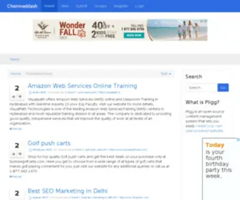 Chenmeddash.com(Your Source for Social News and Networking) Screenshot