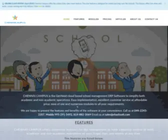 Chennaicampus.com(School Management Software) Screenshot