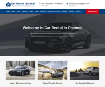 Chennaicartravels.net(Car Rental in Chennai) Screenshot