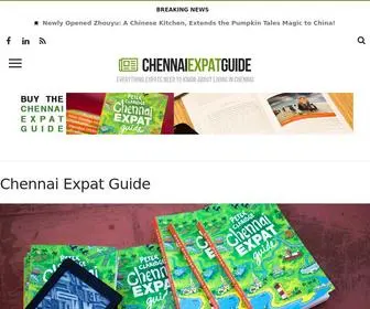 Chennaiexpatguide.com(All You Need to Know About Chennai) Screenshot