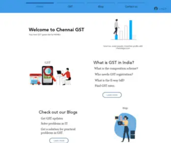 Chennaigst.com(Business solutions) Screenshot