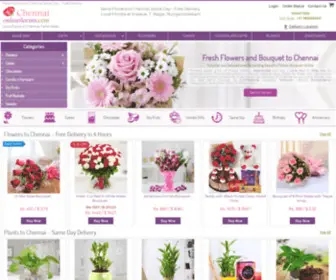 Chennaionlineflorists.com(Flowers to Chennai) Screenshot