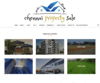 Chennaipropertysale.com(Galaxy Realty) Screenshot