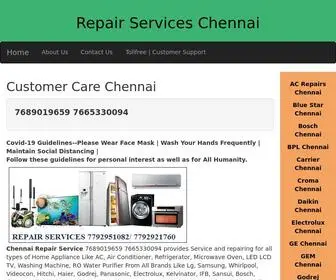 Chennairepairservice.com(Chennai Repair Service 7689019659 7665330094) Screenshot