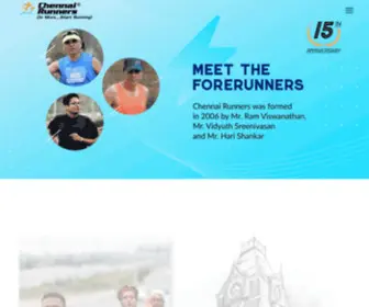 Chennairunners.com(Chennai Runners) Screenshot