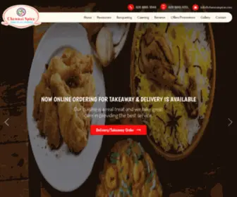 Chennaispice.com(Best South Indian & Sri Lankan Restaurants North London Edmonton Catering Services) Screenshot