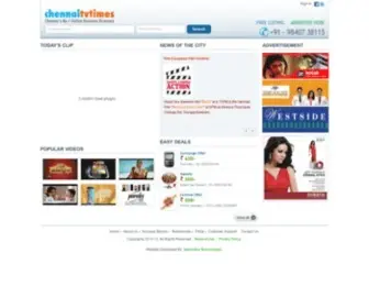 Chennaitvtimes.in(chennaitvtimes) Screenshot