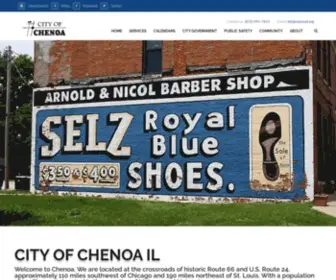 Chenoail.org(Chenoa, IL) Screenshot