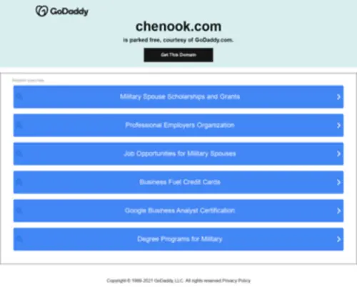 Chenook.com(Chenook) Screenshot