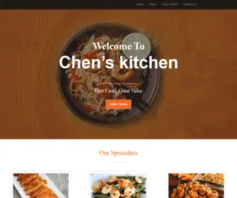 Chenskitchenco.com(Chen’s kitchen) Screenshot