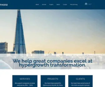 Chenwasa.com(Strategy Consultancy) Screenshot