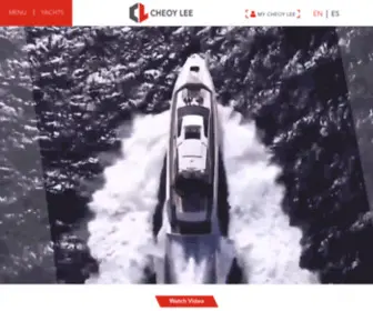 Cheoyleeyachts.com(New Cheoy Lee Yachts) Screenshot