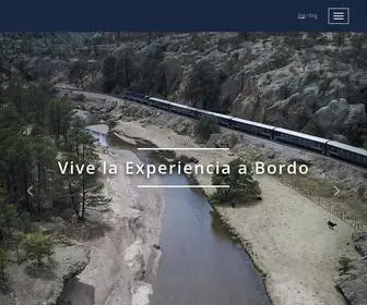 Chepe.com.mx(Ferrocarril Barrancas del Cobre) Screenshot