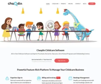 CheqDin.com(Cheqdin Childcare Software) Screenshot