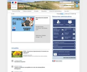Cher.gouv.fr(Fiscalité) Screenshot