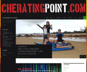 Cheratingpoint.com(Malaysia's surf retreat) Screenshot