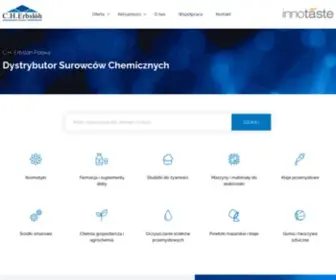 Cherbsloeh.pl(Dystrybutor Surowców Chemicznych) Screenshot