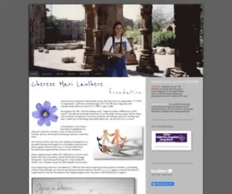 Cherese.org(Cherese mari laulhere foundation) Screenshot