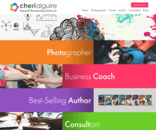 Cherialguire.com(Cheri Alguire) Screenshot