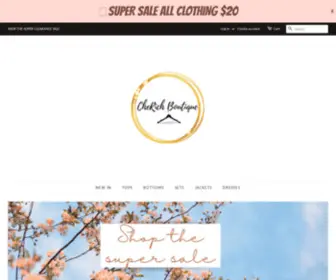 Cherichboutique.com(Create an Ecommerce Website and Sell Online) Screenshot