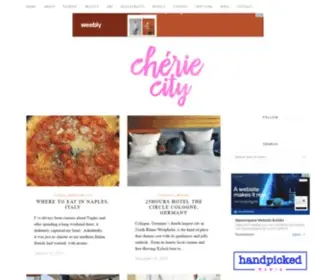 Cheriecity.co.uk(Chérie City) Screenshot