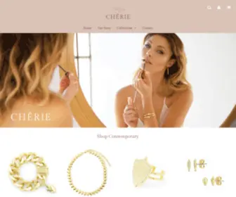 Cheriela.com(Chérie) Screenshot