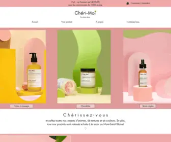 Cherimoi.com(Chérissez) Screenshot