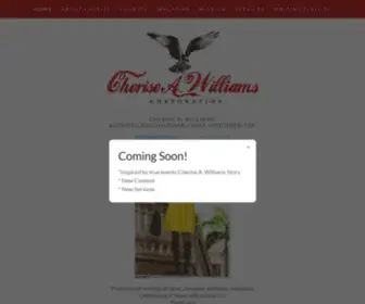 Cheriseawilliamscorp.enterprises(Professional Writing Services) Screenshot
