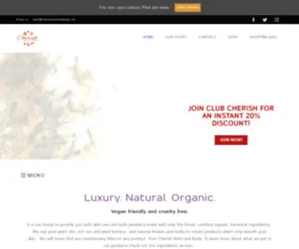 Cherishbathandbody.com(Cherish Bath and Body) Screenshot