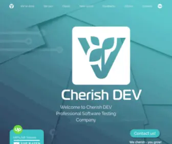 Cherishdev.com(Cherish DEV Professional QA Engineering teams We cherish) Screenshot