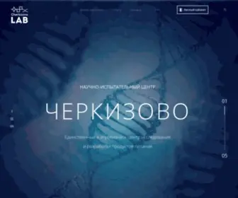 Cherkizovolab.ru(НИЦ) Screenshot