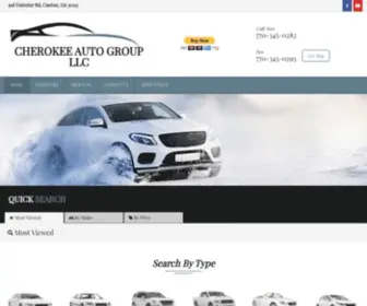 Cherokeeautogroup.com(Cherokee Auto Group LLC) Screenshot