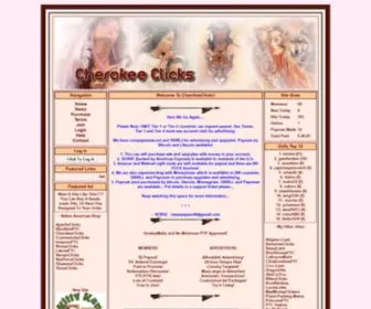 Cherokeeclicks.info(Cherokeeclicks info) Screenshot