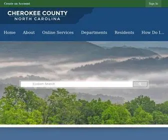 Cherokeecounty-NC.gov(Connection denied by Geolocation) Screenshot